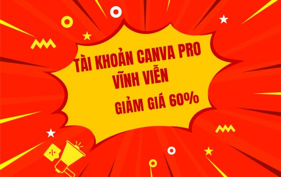 Tài khoản Canva Pro Vĩnh viễn