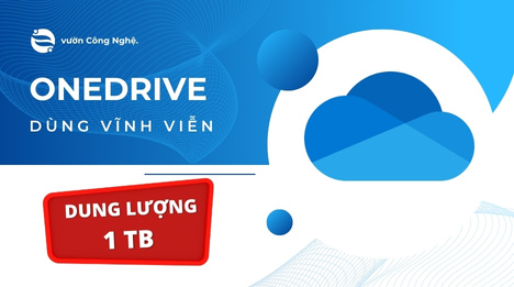 Tài khoản Onedrive Online 1TB - Mua tài khoản Onedrive Dùng Vĩnh viễn