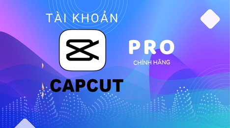 mua tài khoản capcut pro