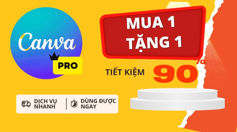 Mua Canva Pro Giá Rẻ - Mua tài khoản canva pro Vĩnh viễn 