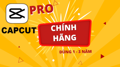 Mua tài khoản Capcut Pro Chính hãng, Giá Rẻ