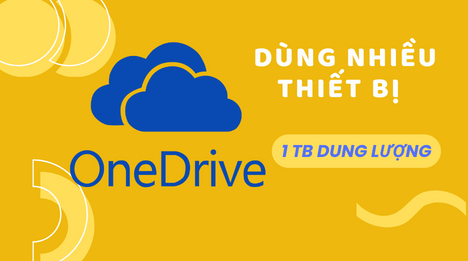 Nâng cấp Dung lượng Onedrive - Mua thêm Dung lượng Onedrive Giá rẻ